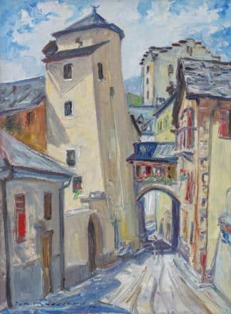 Mussler Joseph André - Sion, rue du Château
