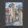 Mussler Joseph André - Sion, rue du Château - Encadré