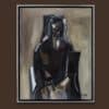 Lecoultre Jean - Femme assise - Encadré