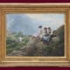 Ritz Raphael - Jeunes filles à la montagne - Encadré