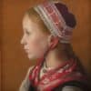 De Ribaupierre François - Portrait d’une Valaisanne de profil