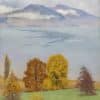 Plinio Colombi - Automne sur le lac de Thoune
