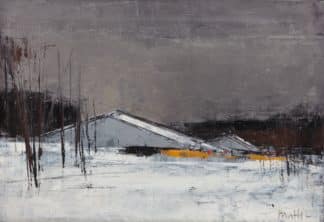 Mafli Walter - Paysage hivernal du Jura