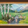 Geisser Johann Joseph - Fluss - Gerahmt