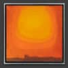 Mafli Walter - Coucher de soleil - Encadré