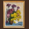 Barraud Aimé Victor - Bouquet de fleurs - Encadré