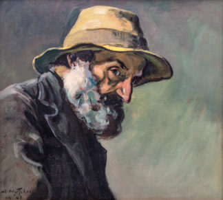 Nyfeler Albert - Portrait d'un viel homme