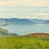 Chexbres, vue sur le lac Léman